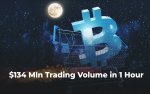 Bitcoin Futures hiển thị Khối lượng giao dịch $ 134 Mln trong một giờ trên Binance