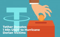 Tether Donates 1 Mln USDT to Hurricane Dorian Survivors, Invites Crypto Community to Join in Tether Donates 1 Mln USDT to Hurricane Dorian Survivors, Invites Crypto Community to Join in