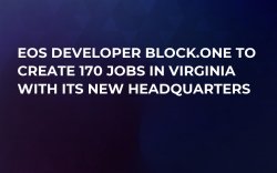 EOS Developer Block.one to Create 170 Jobs in Virginia with Its New Headquarters EOS Developer Block.one to Create 170 Jobs in Virginia with Its New Headquarters