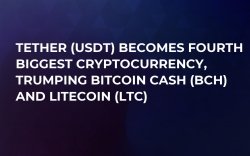 Tether (USDT) Becomes Fourth Biggest Cryptocurrency, Trumping Bitcoin Cash (BCH) and Litecoin (LTC) Tether (USDT) Becomes Fourth Biggest Cryptocurrency, Trumping Bitcoin Cash (BCH) and Litecoin (LTC)